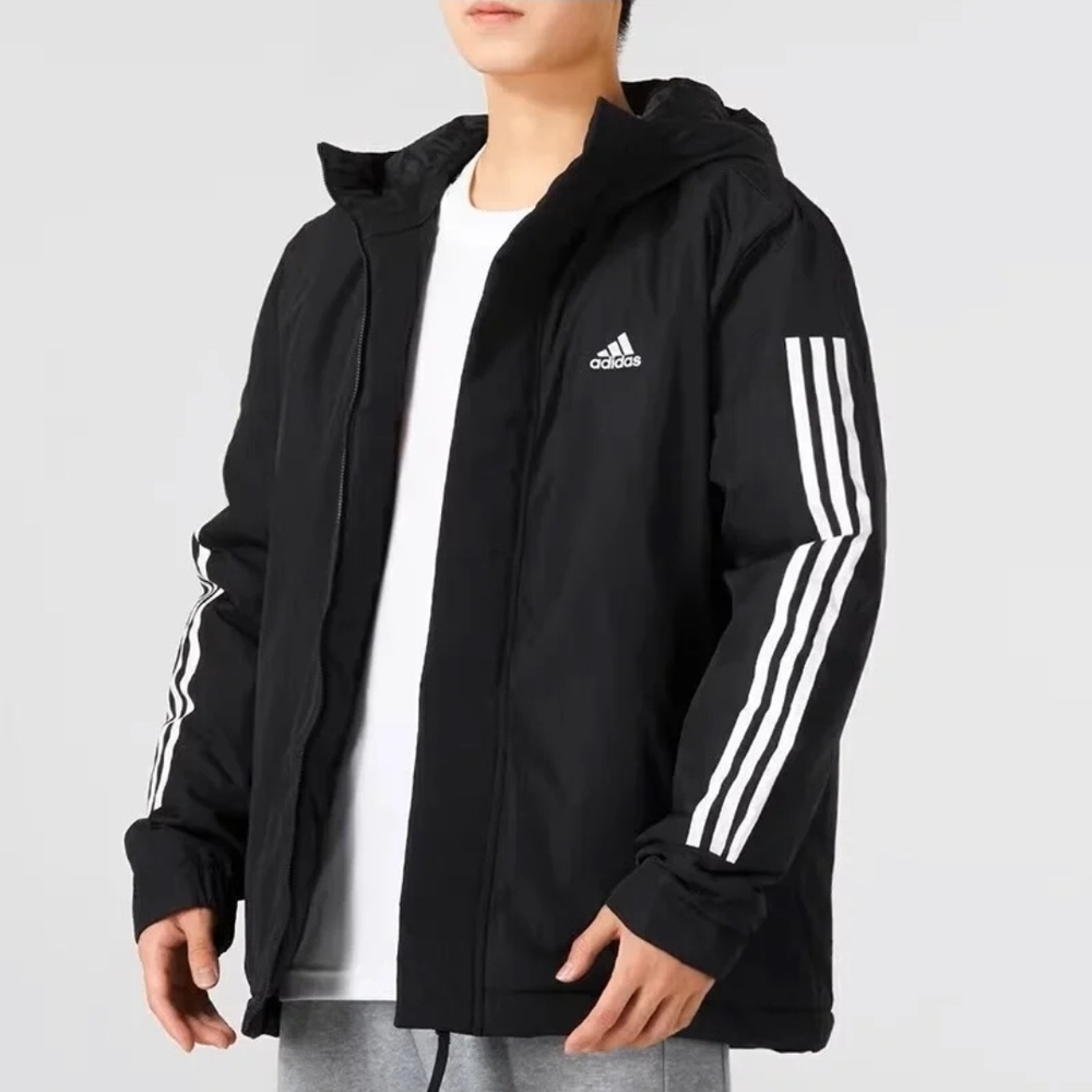 Adidas BACK TO‎ SPORT HOODED Jacket Size X-LARGE NWT
